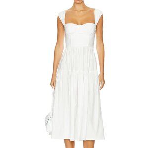 WeWoreWhat White Midi Dress